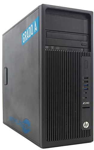 HP Station de travail fixe Z420 Xeon 2,8 GHz Quad Core Nvidia NVS 310 Windows 11 Pro| 16 Go RAM - SSD 120 Go - HDD 2 To (reconditionné)
