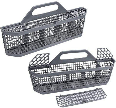 Dishwasher Basket for Bottle Dishwasher Utensil Cutlery Basket Dishwasher Replacement Baskets, Universal Storage Basket Replacement for GE WD28X10128