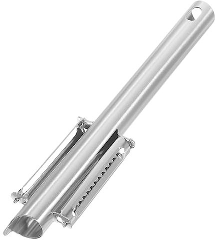 FELTECHELECTR Cepillo De Melón De Acero Inoxidable Pelador De Frutas Para Cócteles Rebanador Herramienta Para Pelar Verduras Cocina