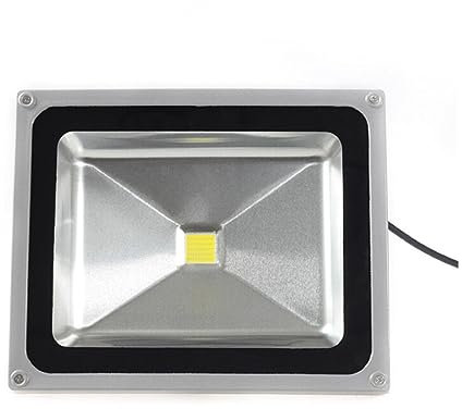 STRAFBRG Proiettore a LED 1 Pezzo 30W 50W 100W LED Ad Alta Potenza Proiettore Lampadina Illuminazione Lampada Da Esterno Faretto Lampade Da Parete Illuminazione paesaggistica RGB(Cold White,100W)