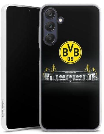 DeinDesign Slim Case kompatibel mit Samsung Galaxy A25 5G Silikon Handyhülle transparent Hülle extra dünn BVB Stadion Borussia Dortmund