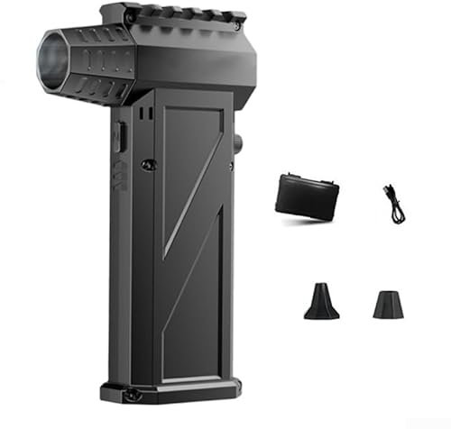 Vilgftyiet Puissant aspirateur à air 140 000 tr/min 52 m/s sans fil - Batterie 8000 mAh - 3 vitesses - Fonctionnement silencieux - Pour voiture, maison, bureau - Nettoyage électronique (A)