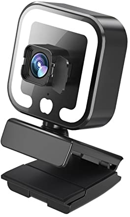 Pffiocix /2k/4k Autofocus Webcam 1080p 4K Caméra USB Diffusion en direct sans pilote Ordinateur portable Web