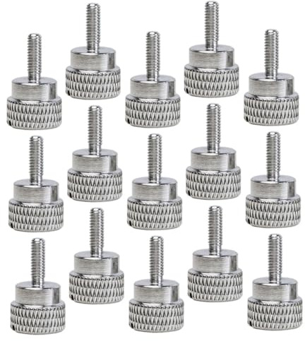 HOMSFOU 15 Pezzi Viti per Piedino Macchina da Cucire Viti di Sostituzione per Piedino Resistenti e Precise per Domestico e Studio