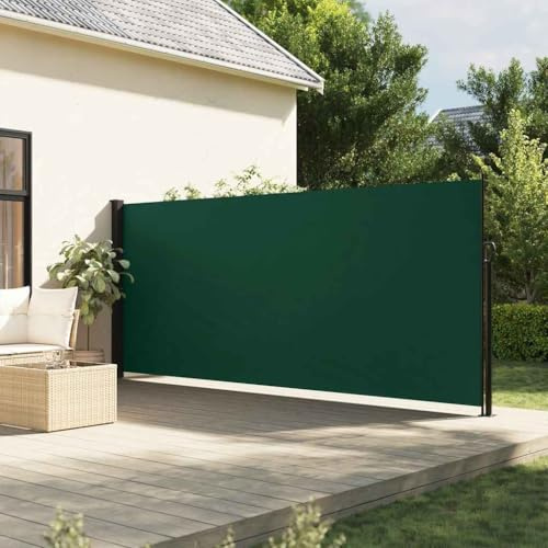 Genérico Toldo Lateral retráctil Verde Oscuro 160x600 cm,Casa y jardín,Jardín,Artículos de Exterior,Sombrillas,Verde,8.05 KG,4004530