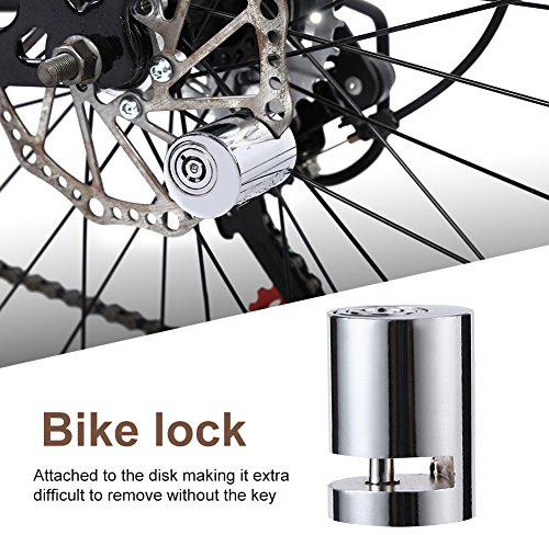 TOPINCN Blocco Freno a Disco per Mini Moto, Sicurezza Antifurto per Moto e Biciclette