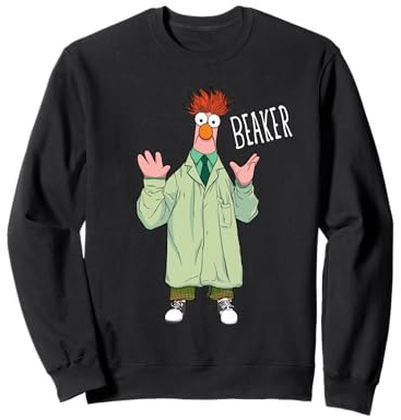 Disney The Muppets Beaker Muppet Labs Big Pose Sweatshirt