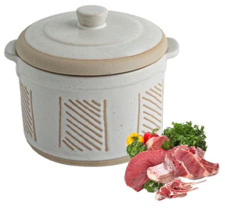 Ciotola for zuppa di cipolla con manici e coperchio, zuppiera in ceramica Ciotole for ramen, tazza for zuppa giapponese for la cucina del ristorante
