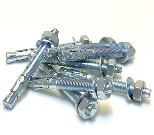 10 Stk. Schwerlastanker Schwerlastdübel Keilanker Bolzenanker verzinkt (M10 x 60)