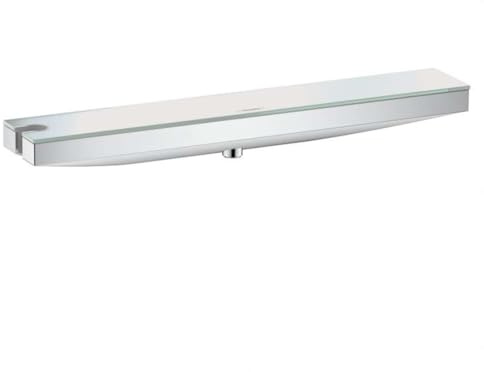 hansgrohe Wandanschluss Rainfinity (500mm, mit Duschkopfhalterung links und Duschablage) chrom