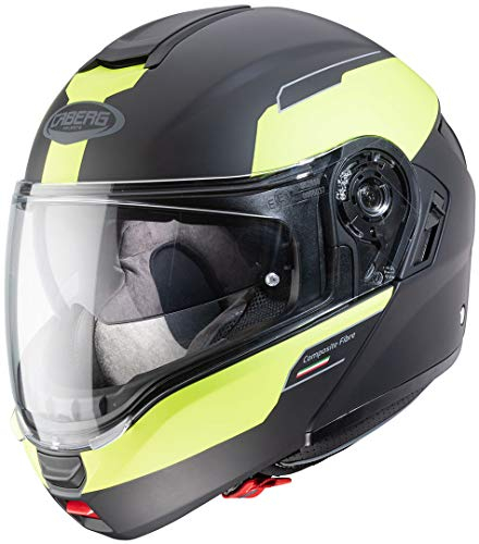 Caberg Levo Prospect Klapphelm, schwarz matt/gelb, XL (61/62)