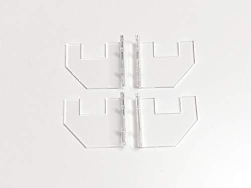 LOBOLOKO VIERERPACK Wandhalterung für LARP + Softair + Waffen/Waffenständer Wandhalter Display Gun Wall Mount Rack LARP