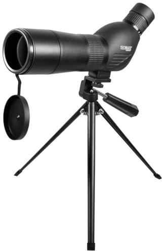 Technaxx Spektiv 20-60x60 mit Stativ für Vogelbeobachtung Jagd Schießsport – Zoom Fernrohr mit 60mm Objektiv BK7 Prisma Vergütete Linse Tragetasche Outdoor Teleskop für Naturbeobachtung - TX-180