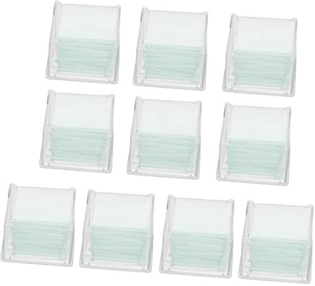 PLAFOPE 1000stücke Mikroskop Deckgläser Aus Für Und Präparate Kantenfrei Und Passend Für Mikroskope