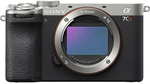 Sony Alpha 7CR | Appareil Photo Plein Format sans Miroir à Objectif Interchangeable (Compact, 61 MP, autofocus en Temps réel, 4K60p), argenté