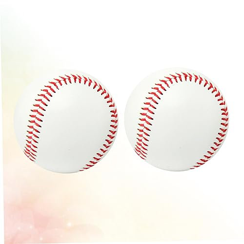 Amosfun 2stücke Soft Baseball Training Ball Für Weiche Handgemachte Füllung Für Outdoor-Sportarten Für Und Entwicklung Schlagtechnik