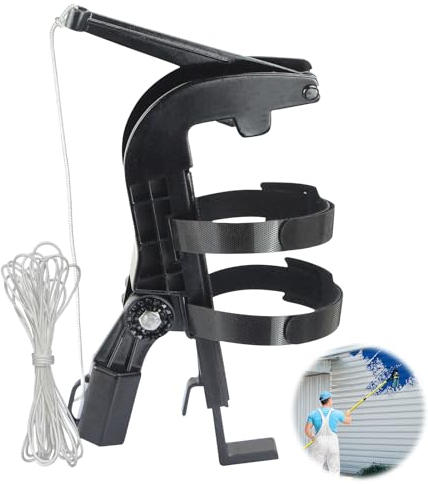 TETSMG Sprühdosen Verlängerungsstangen Adapter | Sprühdosenhalter | Sprühdosenverlängerung | Gartenspritze Garten Zubehör Einstell Sprühhalterungsadapter für Wespen/Hornissen/Bienenspray (1 STK)