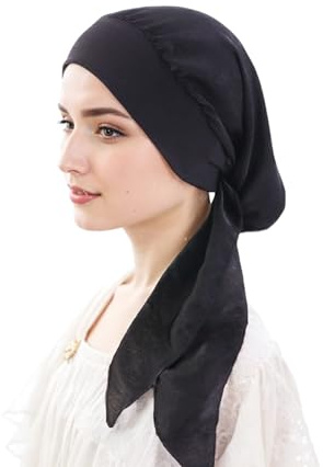 Elegance-go Kopftuch Turban Damen,Sommer Bedruckte Schal Elastische Turban Kopftücher Headwear Chemo Kopfbedeckung Baumwolle Turban Kappe für Frauen Haarausfall Krebs Chemo