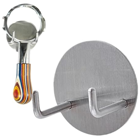 Kaffeefilterhalter zur Wandmontage, Filterhalter für Wand - Kaffeefilterhalter aus Edelstahl an der Wand montiert, Filterhalter für Instrumente, Wäscheständer für Filterhalter an der Wand für por