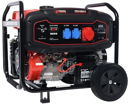 8.125 kVA 3 Phase Portable Petrol Generator with Electric Start