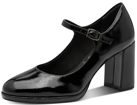 Tamaris dampump med rem 1–22462-45 pumps, svart, 36 EU, svart, 36 EU