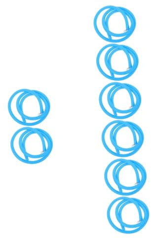NUOBESTY Tubo De Entrada De La Lavadora Manguera Para Lavadora Portatil Kit De Manguera De Aire Acondicionado Manguera De Drenaje De Agua Educación Física Blue 2 Piezas X 4