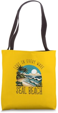 Love in every wave - Seal Beach Tote Bag