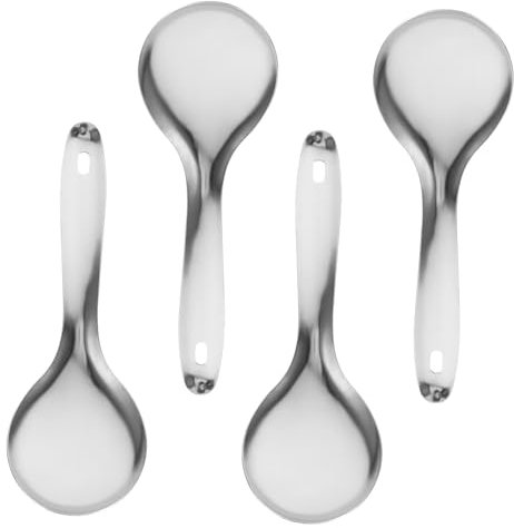 Didiseaon 4pezzi Cucchiaio Acciaio Inossidabile Per Riso Di Utensili Da Cucina Multiuso Paletta Resistente e Facile Da Pulire Accessori Per La Casa e La Cucina