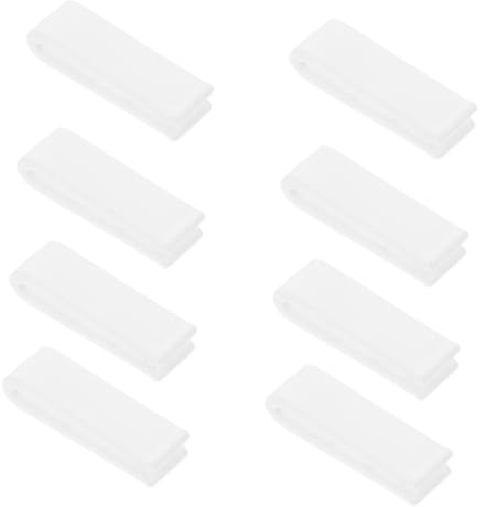 ABOOFAN 10pcs Sealing Clip Food Storage Bag Clips Chips Clips Bag Clips Cute Reusable Freezer Bags Clips Bag Clips for Food Storage Dog Food Bag Clip Cute Bag Clips Food Clip Plastic White
