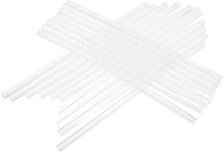 HOMSFOU 30pcs High Adhesion Hot Glue Sticks Multi-Function Hot Melt Adhesive Rods for DIY Crafting and Home Use with Fast Melting and Strong Bond