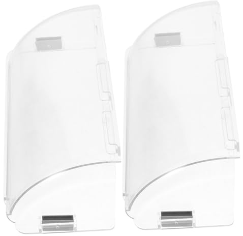 Kisangel 2 pièces Déflecteur Air Réglable pour Sortie Climatisation Panneau pour Conduits Muraux Sols et Plafonds Dirige Air Sous Meubles et Supporte Usage Prolongé