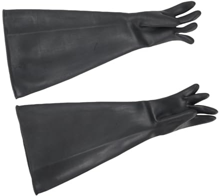 Eujgoov para Chorro de, Construcción de Látex, 25, 6 Pulgadas de Largo, para Uso Industrial, Protección Química