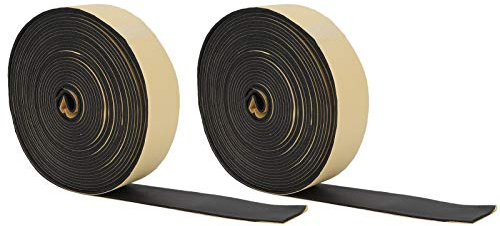 AMONIDA 2PCS Air Conditioning Insulation Tape, Rubber Self Adhesive Sealing Tape, Sealant Pipe Supplies with, Ideal for AC & Home Use