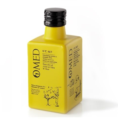 O-Med Selection Arbequina con Yuzi (10%) - Botella 250 ml - Aceite De Oliva Virgen Extra