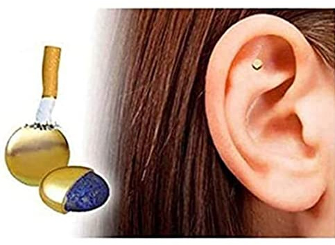Greendou 2PCS Magnetic Therapy Quit Stop Smoking Smoke Magnet Magnetic Therapy Ear Auricular Loss Weight Acupressure--QQ740154538