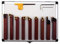 PAULIMOT Drehmeißel-Set mit Wendeplatten, 14 mm, 9-teilig