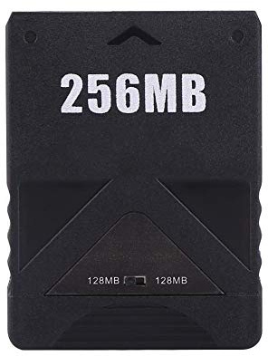 Kafuty Scheda di Memoria per PS2 Scheda di Memoria per Giochi ad Alta velocità 8M-256M per Sony Playstation 2(256M)