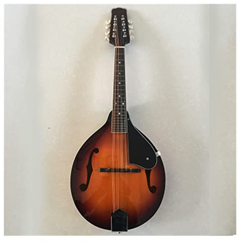 TSTS Beginner Mandolin Mandolin F Type 8 Strings Guitar Mandolin Eight-stringed Tibetan Musical Instrument (Color : 06)