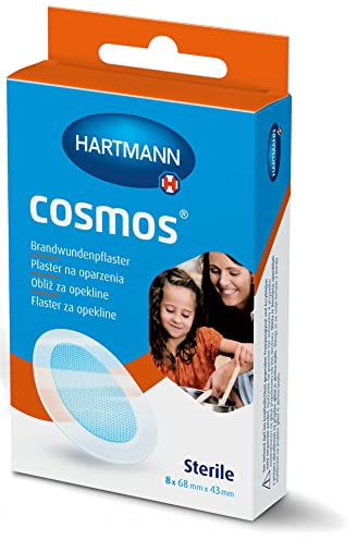 HARTMANN Cosmos sterile Brandwundenpflaster 68 x 43 mm, 8 St. Pflaster