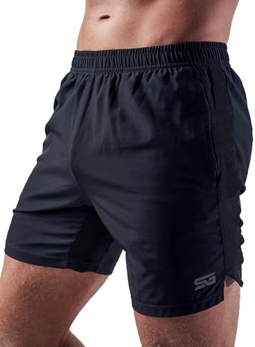 Satire Gym Pantaloni Corti Uomo Sportivi - Completo Running Shorts S a XXL - Vari Colori e Dimensioni