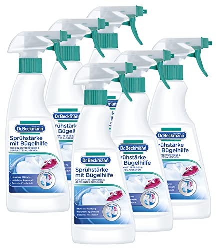 Dr. Beckmann Sprüh-Stärke mit Bügelhilfe, 6x 500 ml