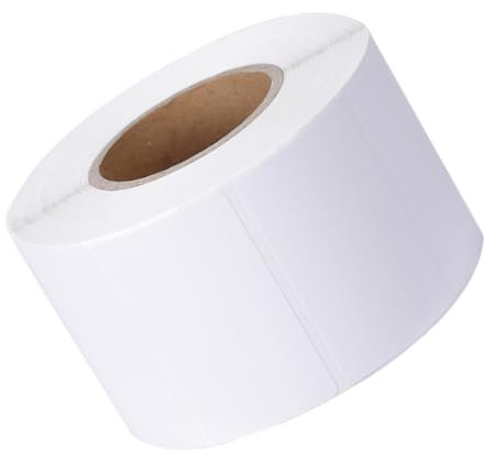 PLAFOPE Aufkleber Etiketten Blanko-beschreibbare Klassifiziertes Label Lebensmittel Markiertes Etikett Umweltschonend Kunstdruckpapier Vorratsgläser Ölflaschen Anwendbar