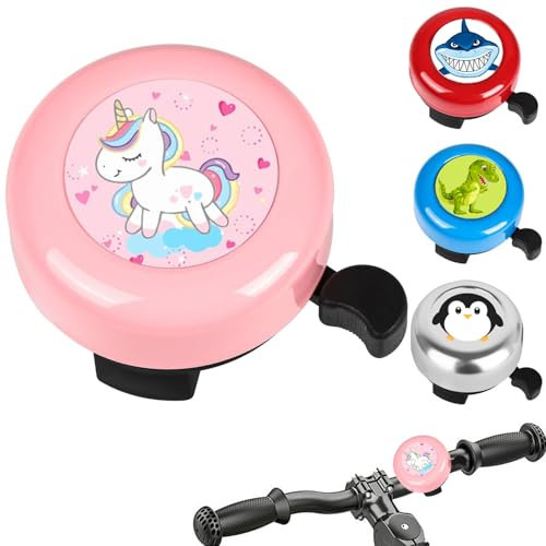 YANXINKE Sonnette de Vélo Enfant, Mini Cloche de Vélo, Cloche De Guidon pour Scooters, Sonnette de Guidon, Klaxon Velo Enfant, Clacson Velo