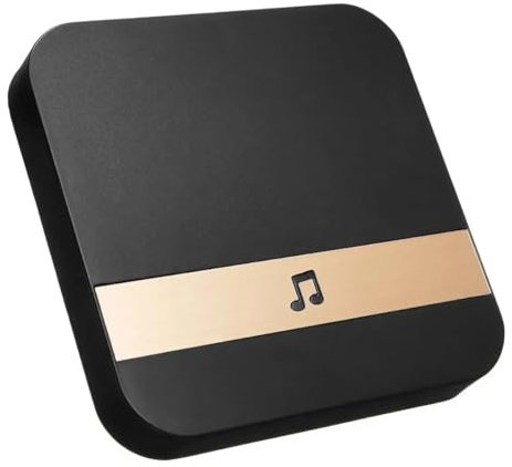 Shinekoo Smart Wireless WiFi Doorbell, Wireless Doorbell, Door Chime Ding-Dong Video Door Bell Receiver, Loud and Flash Reminder Door Bell Receiver WiFi Visual Door Bell Music