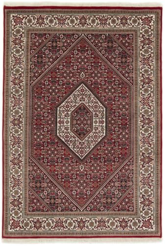 Nain Trading Indo Bidjar 143x202 Handgeknüpft Orientteppich Teppich Wolle Indien
