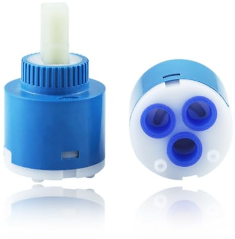 NHQZ 2 Stück Keramik Kartusche, Wasserhahn Kartusche Für Blanco Kartusche - Ø 40Mm,Kartusche Wasserhahn Geeignet Für Küchenarmatur Und Waschtischarmatur(A)