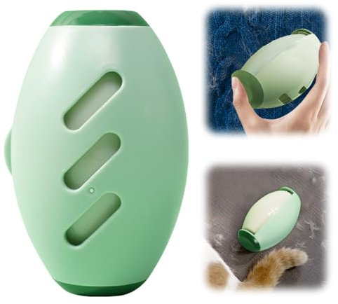 Reusable Lint Rollers, 2025 Update Washable Mini Pet Hair Remover Lint Roll, Compact Portable Lint Roller for Dog Cat Hair Clothing Sofas Hair Dust (Green)
