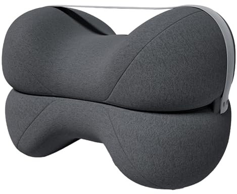 Almohada de rodilla para dormir lateral - almohada de pierna ortopédica con correa ajustable | Entre el cojín de rodilla para mujeres embarazadas, viajes y hogar | Cubierta lavable, del dolor p