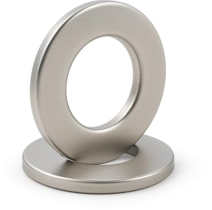 PRORAJE Rondelles métal INOX M10x20 mm plates Ø 10x20, LOT DE 10 Pcs | Ép. 2mm, Acier inoxydable A2 (V2A / AISI 304), DIN 125A, M10x20mm, 10x20mm, M10 x 20, 10 x 20mm, pour vis / écrous