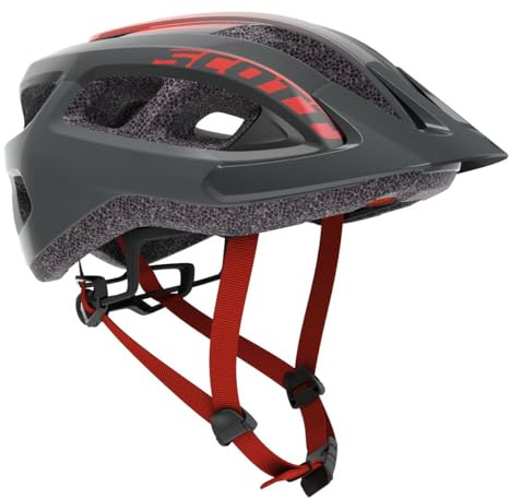 SCOTT - Casco Supra Gris Rojo